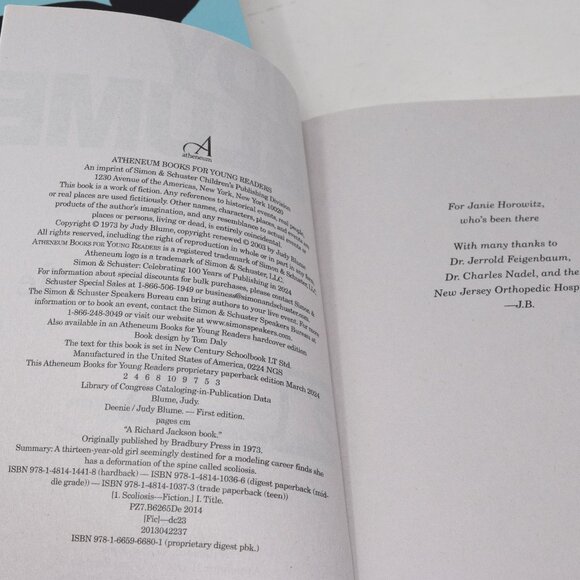 Judy Blume Blubber Deenie Are You There God Then Again 4 Paperbacks New Lot Set - Picture 8 of 11